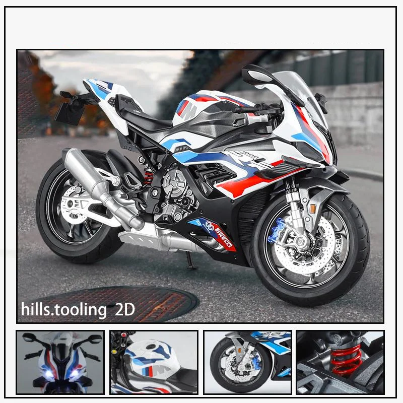 1/9 Scale M1000RR S1000RR Diecast Model 6 1/9 Scale M1000RR S1000RR Diecast Model - Image 6