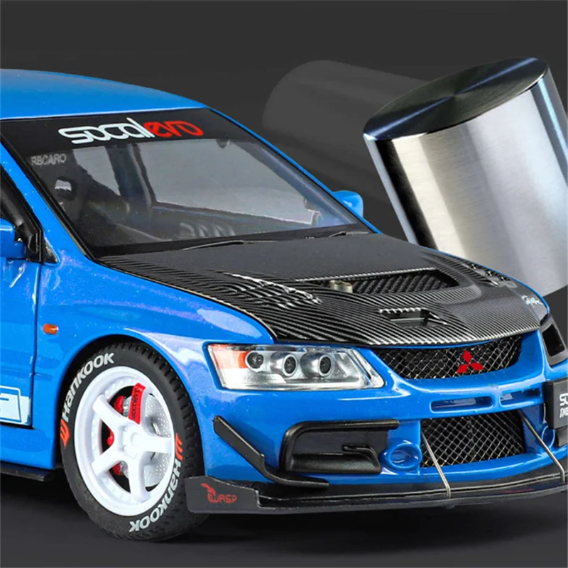 Mitsubishi Lancer Evolution 9 Diecast Model 1:24 Scale 2 Mitsubishi Lancer Evolution 9 Diecast Model 1:24 Scale - Image 2