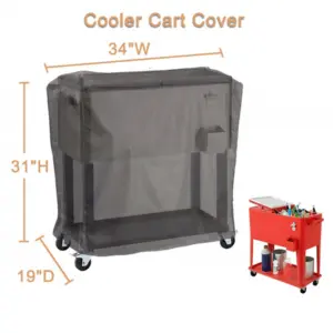 Outdoor Cooler Cart Cover 80-Quart Waterproof Grey 9 S8552fbb55f304c1ab833e700bb090c1bR