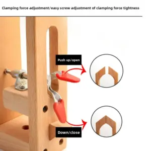 Handcrafted Wooden Leather Clamp Set 13 S85892badb8594be3b0e0e5856ad854446