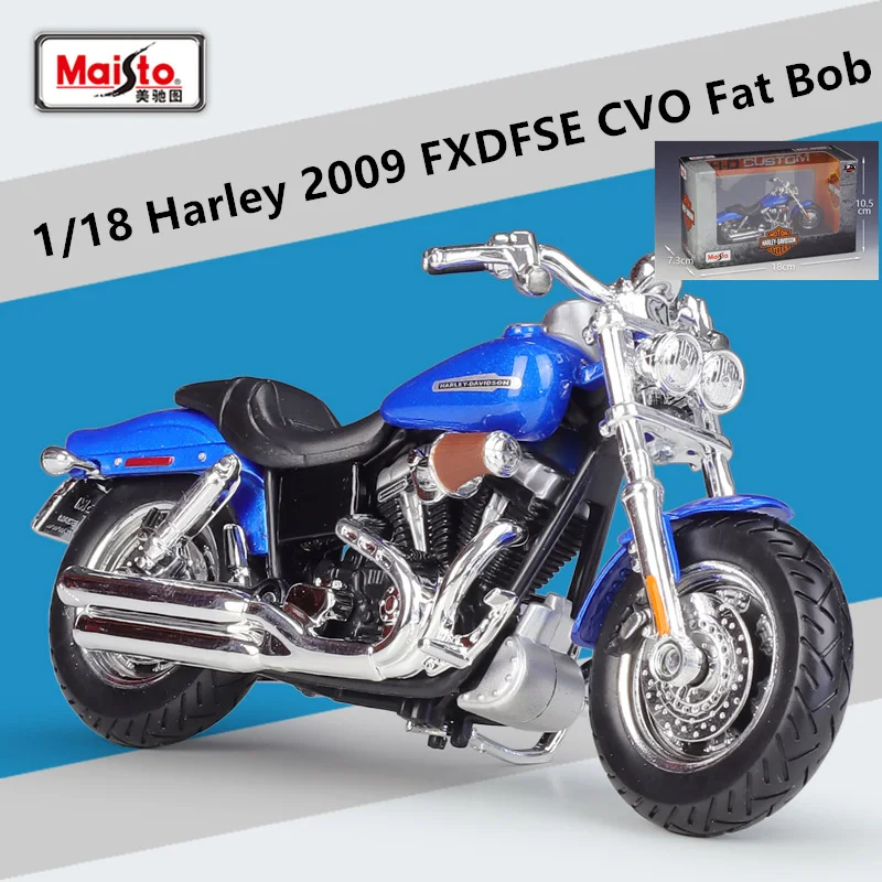 2009 Harley FXDFSE CVO Fat Bob Model 1:18 Scale 7 2009 Harley FXDFSE CVO Fat Bob Model 1:18 Scale - Image 7
