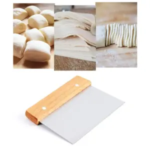 Stainless Steel Bake Scraper for Chefs 9 S85b17ac6054f4c1da5bf56196df225a3I