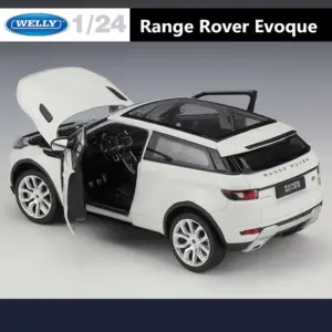White Diecast Range Rover Evoque Model 1:24 Scale 10 S85d9c9c35cbc47319b5045ac78ba5900s