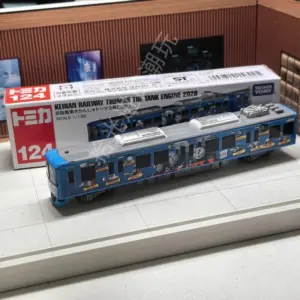 Vibrant Blue Keihan Train Thomas Model 1:64 Scale 11 S85df853e80e1405c9cced3c4b40ecc41Z