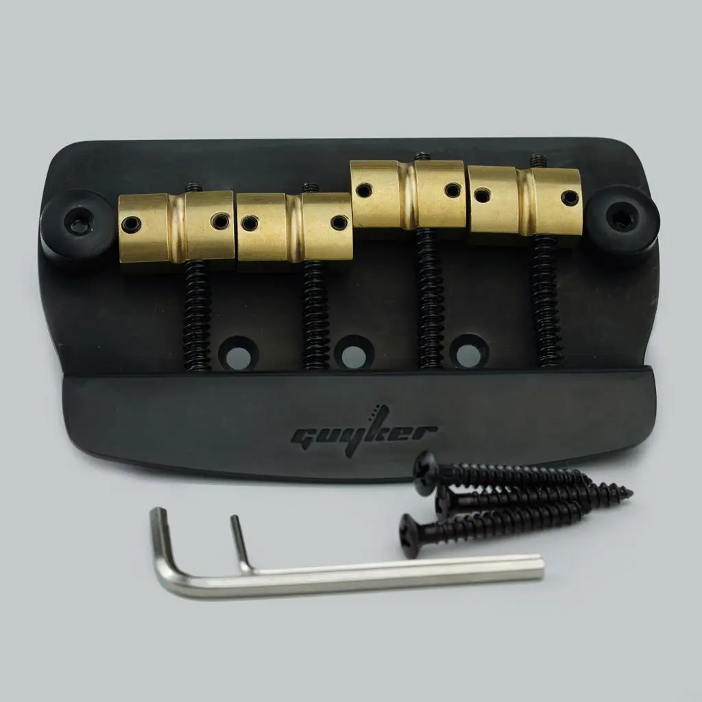 Is Fixed Bass Bridge GB1007/GB1028 for 4/5-String Bass 7 Is Fixed Bass Bridge GB1007/GB1028 for 4/5-String Bass - Image 7