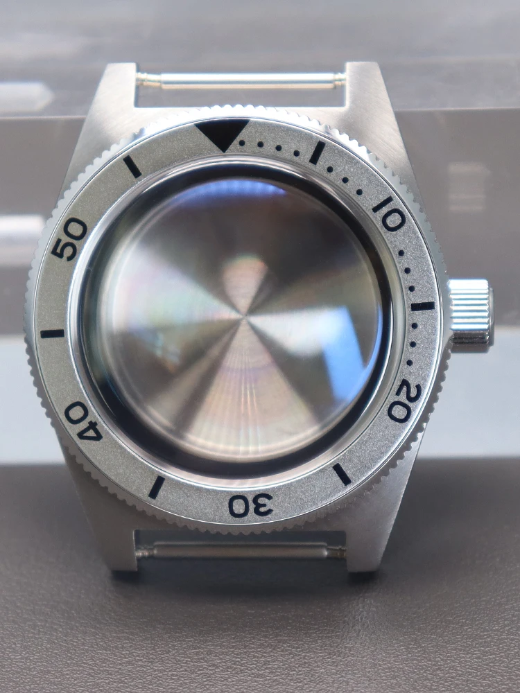 Vintage 40mm Stainless Steel Dive Watch Case 7 Vintage 40mm Stainless Steel Dive Watch Case - Image 7