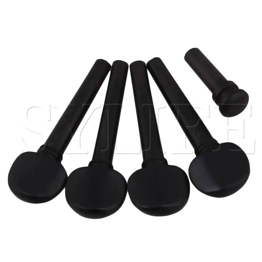 Ebony Tuning Pegs for 1/16 Violin Set 2 Ebony Tuning Pegs for 1/16 Violin Set - Image 2