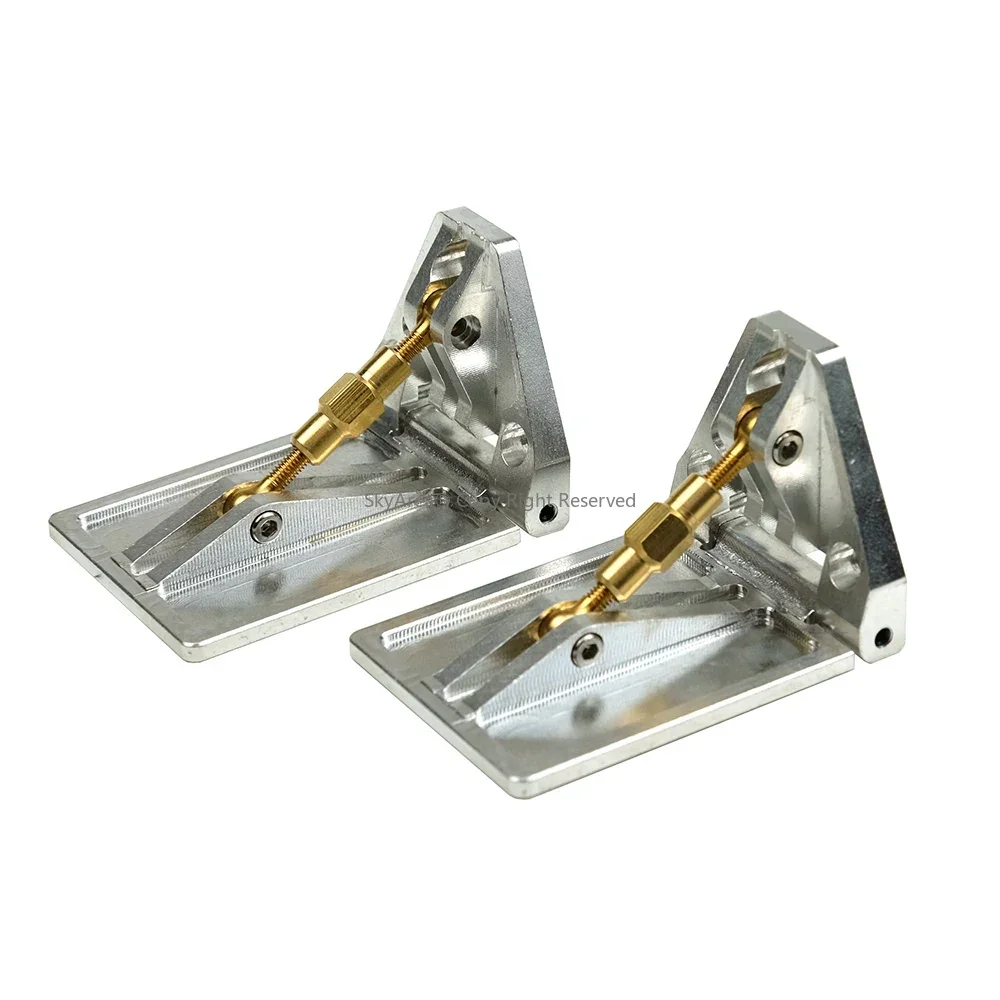 RC Boat Aluminium Trim Tab Flaps Set 4 RC Boat Aluminium Trim Tab Flaps Set - Image 4