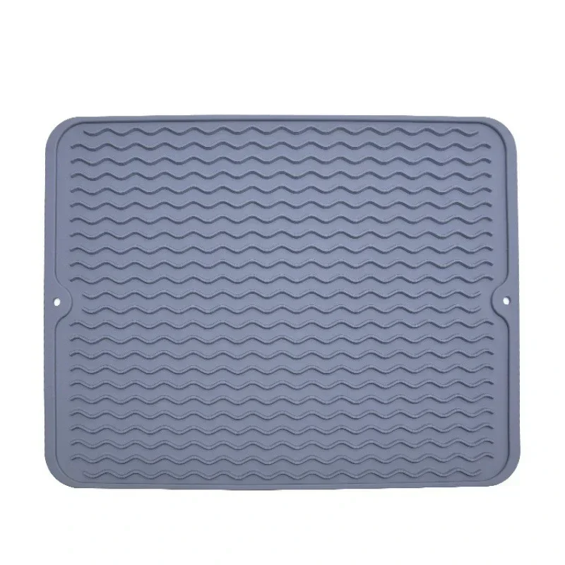 Silicone Drying Mat 20"x16" with Ripple Pattern 7 Silicone Drying Mat 20"x16" with Ripple Pattern - Image 7