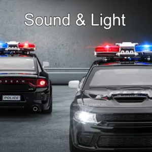 1/32 Scale Diecast Charger Police Car Model 14 S8629c6fb62fd4ff5b7b7e16b027eba0aW