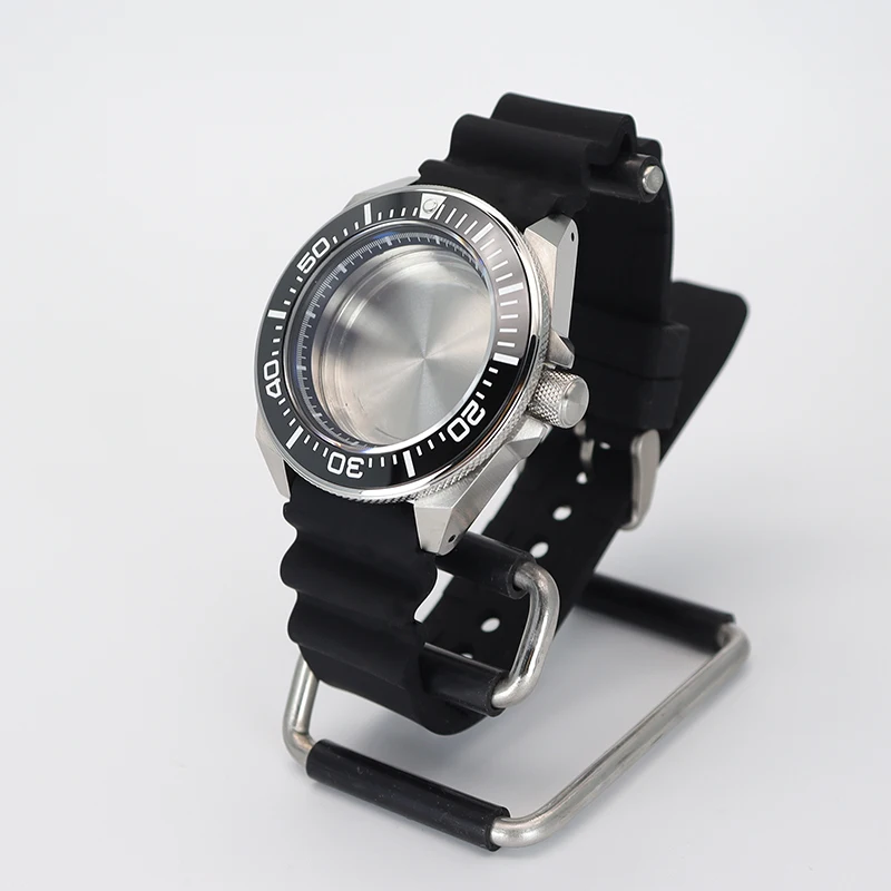 Modified Samurai Dive Watch Case Set 43.8mm 316L Steel 1 Modified Samurai Dive Watch Case Set 43.8mm 316L Steel