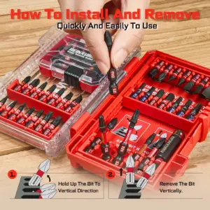 Impact Screwdriver Set with Alloy Steel Bits 12 S8645454137f046c686d8762a8116feeam