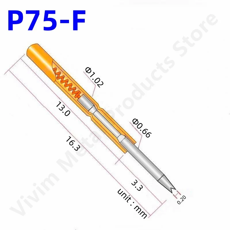 Spring Test Probes Set for Electrical Testing 2 Spring Test Probes Set for Electrical Testing - Image 2