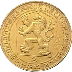 Czechoslovak Heraldic Coin Replica 25mm