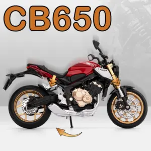 Honda CB650 and CB400F 1:12 Scale Diecast Model