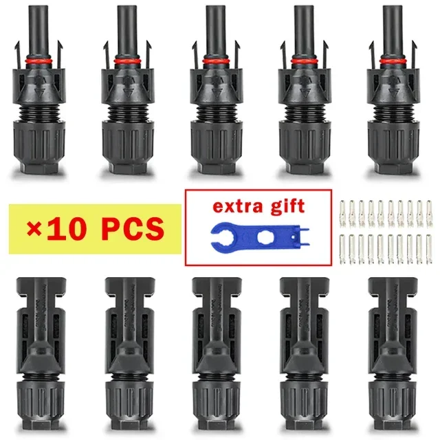 10-Pack PV Solar Connectors 1000V 30A 5 10-Pack PV Solar Connectors 1000V 30A - Image 5