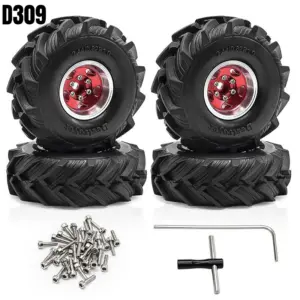 1/18 Scale Off-Road Rock Crawler Tires Set 11 S86b945d53d564bf58f76c8befa7ae43cJ