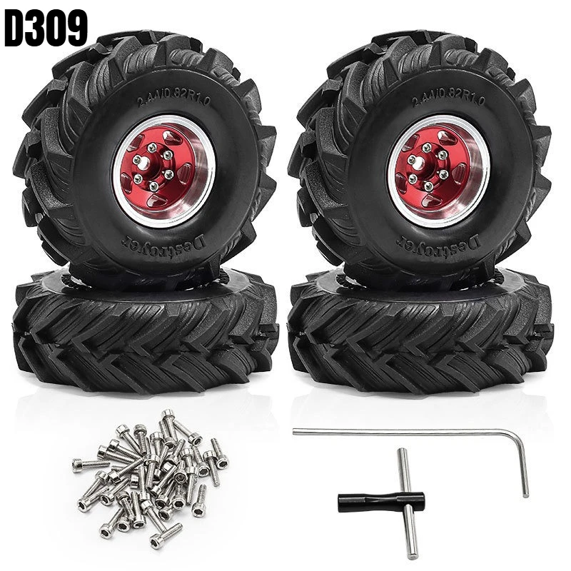1/18 Scale Off-Road Rock Crawler Tires Set 2 1/18 Scale Off-Road Rock Crawler Tires Set - Image 2