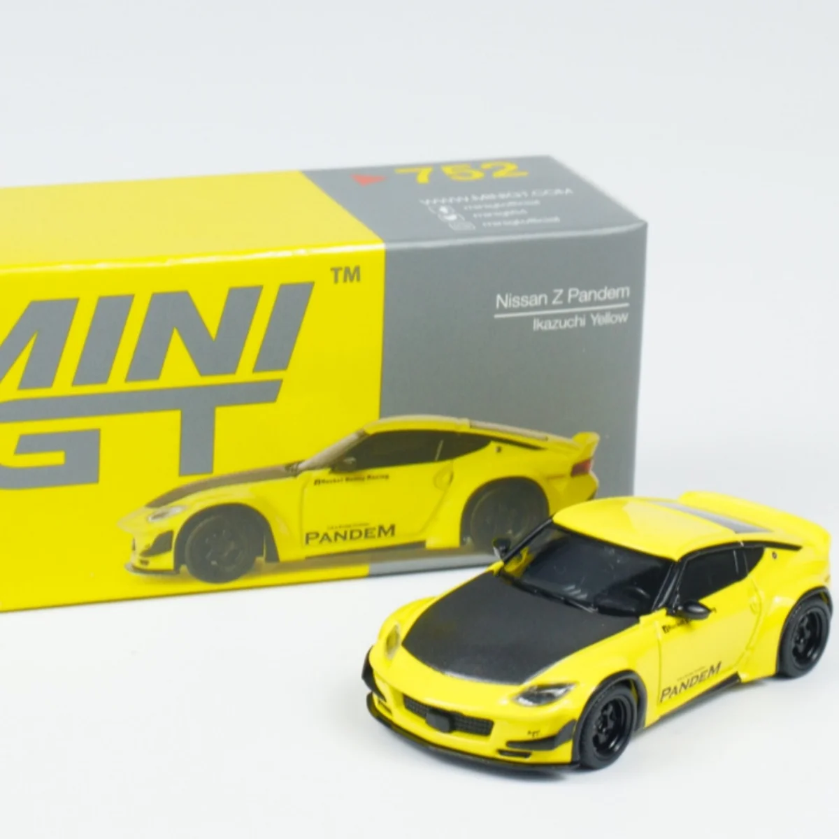 Yellow Nissan Z Pandem 1:64 Diecast Model 2 Yellow Nissan Z Pandem 1:64 Diecast Model - Image 2
