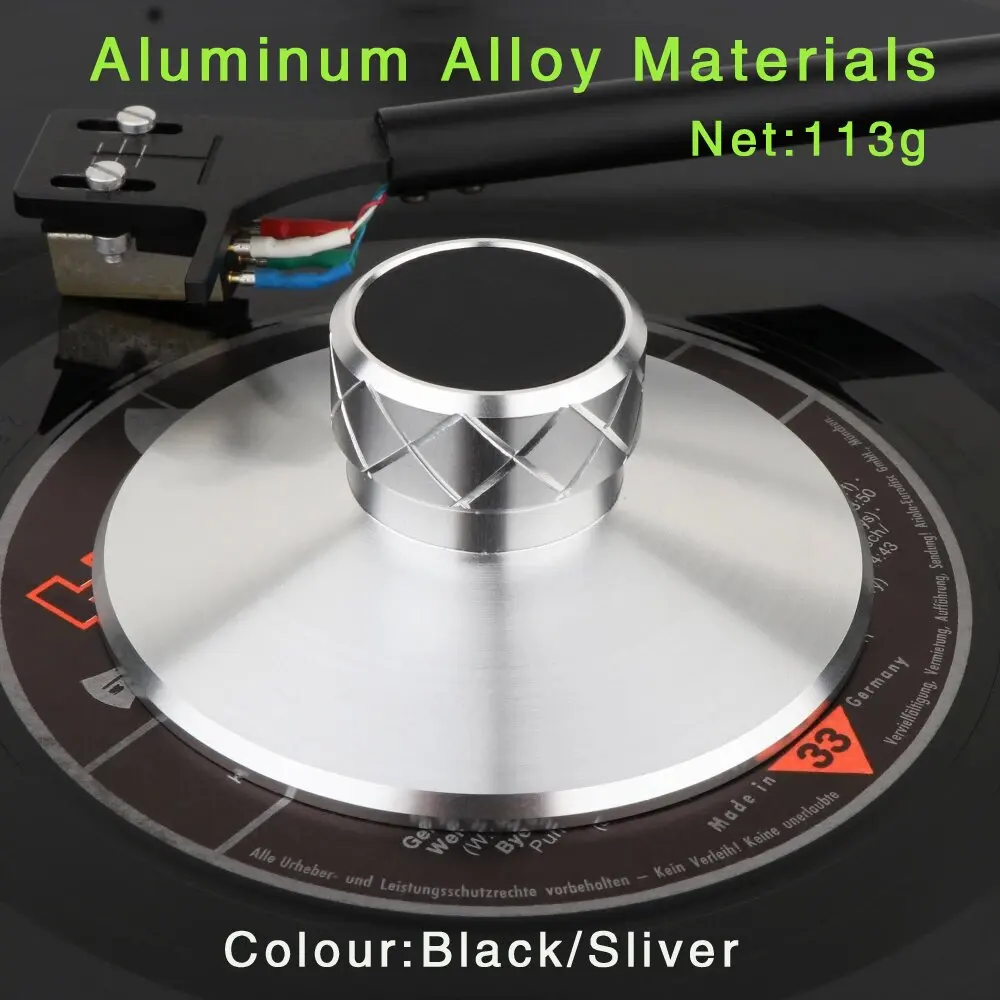 Aluminum Vinyl Record Stabilizer 78mm 2 Aluminum Vinyl Record Stabilizer 78mm - Image 2