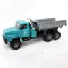 1:43 KRAZ 260S Dump Truck Simulation Alloy Car Model Souvenir Display Gifts Collection Vehicle Toys Decoration ﻿