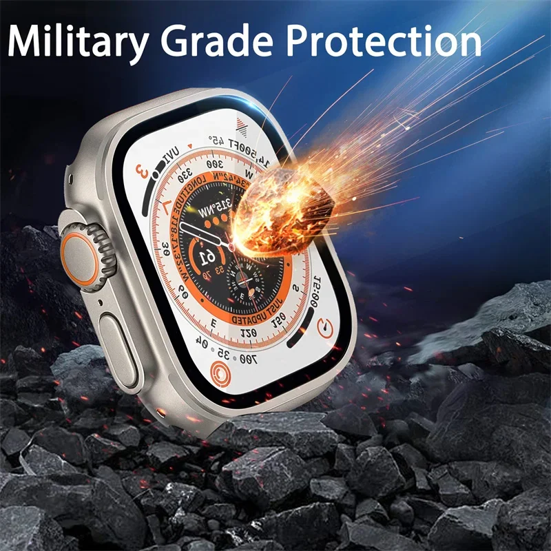 HD Hydrogel Screen Protector for Apple Watch Models 38mm-49mm 2 HD Hydrogel Screen Protector for Apple Watch Models 38mm-49mm - Image 2