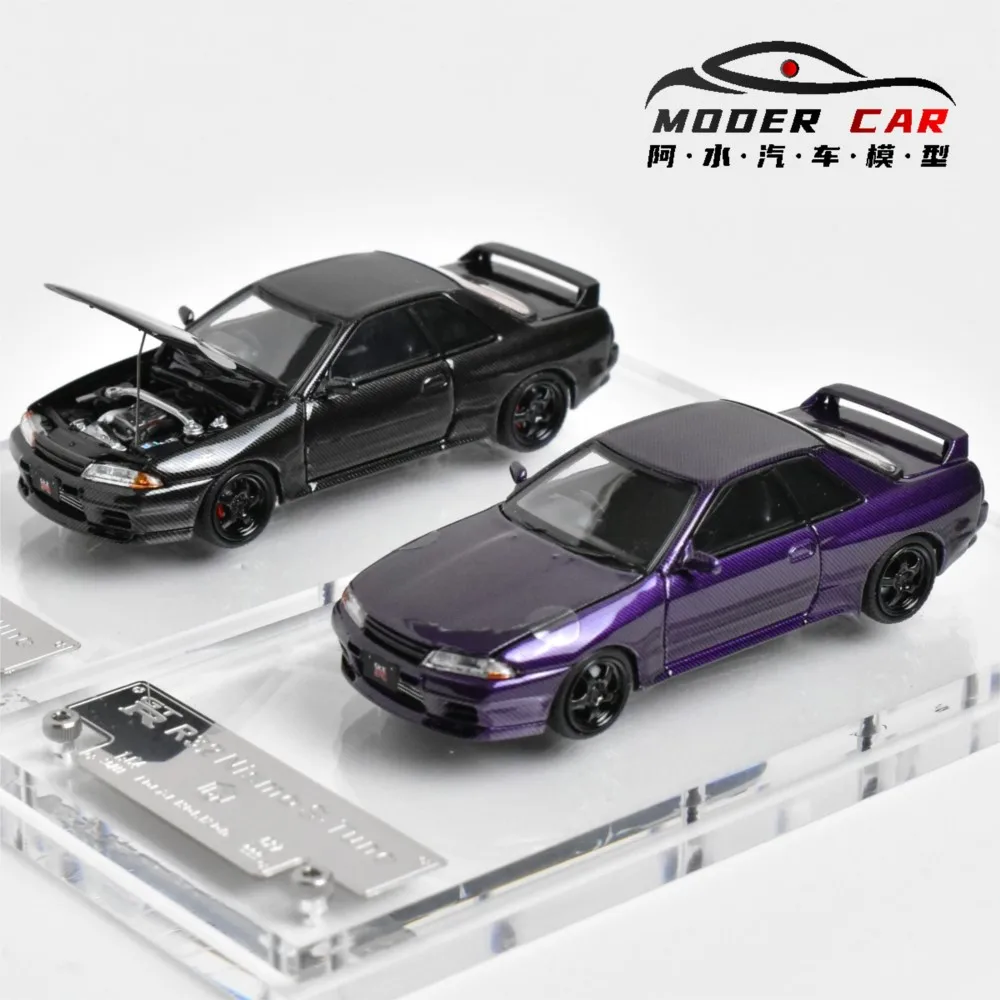 Vibrant Purple Nissan GTR R32 Diecast Model 2 Vibrant Purple Nissan GTR R32 Diecast Model - Image 2