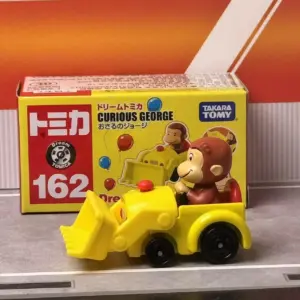 Curious George Excavator Bus Diecast Model 1:64 9 S87209494f9a24b0da8cb85e12a30583aM