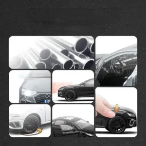 White 1:32 Diecast Car Model with Sound 11 S873286ef9a224455a9f392c74120ac34l