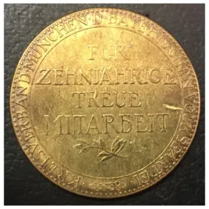 Vintage 1928 Bronze Anniversary Medal 4 S87388d8aeacb49358a10453a7d59c4bbz