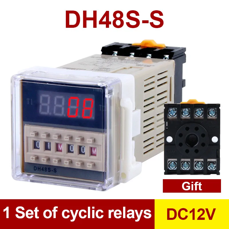 DH48S-S 12V Timer Relay for Precise Control 10 DH48S-S 12V Timer Relay for Precise Control - Image 10