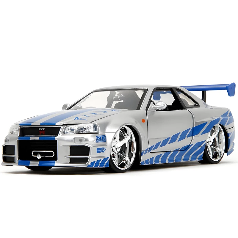 Nissan Skyline GTR R34 1:24 Diecast Model 5 Nissan Skyline GTR R34 1:24 Diecast Model - Image 5