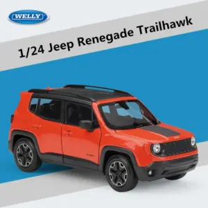 1:24 Jeep Renegade Trailhawk Diecast Model 16 S876746fc234843a087f0ac89ce26f1f7e