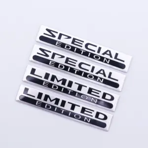 Aluminum Vehicle Badge Set with 100 Decals 9 S876fcdffc24343f2a0fad1fa5f7edaa93