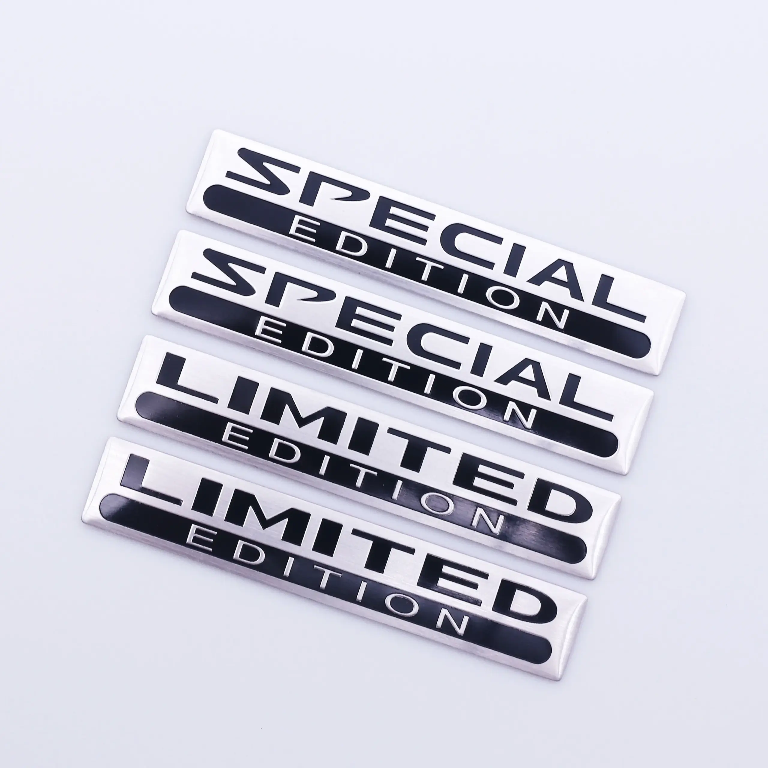 Aluminum Vehicle Badge Set with 100 Decals 2 Aluminum Vehicle Badge Set with 100 Decals - Image 2