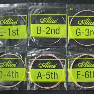 Vibrant Alice Acoustic Guitar String Set 9 S878e1bf6ded44d2984610f6ff84323deW