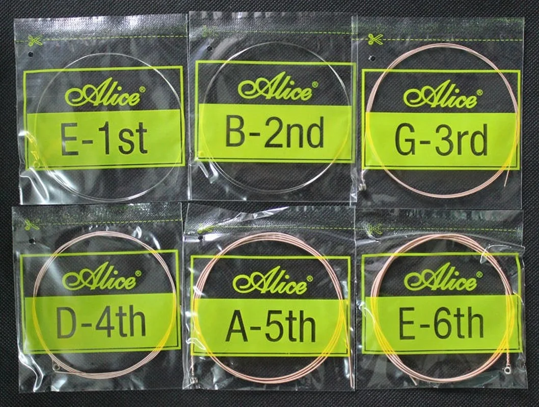 Vibrant Alice Acoustic Guitar String Set 5 Vibrant Alice Acoustic Guitar String Set - Image 5