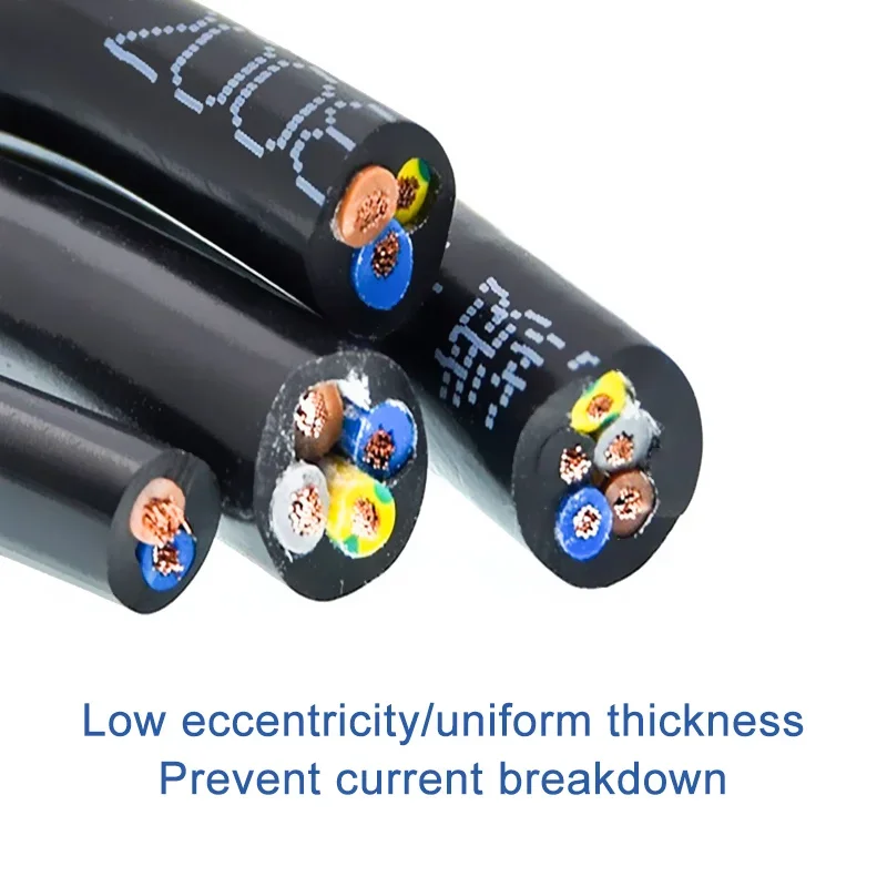 Outdoor Power Cord 1m, 18 AWG, 6-8 Cores 2 Outdoor Power Cord 1m, 18 AWG, 6-8 Cores - Image 2