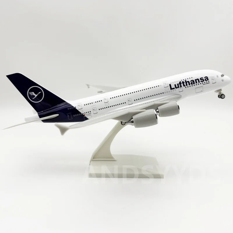 Lufthansa Airbus A380 Resin Model 30cm 1:240 4 Lufthansa Airbus A380 Resin Model 30cm 1:240 - Image 4