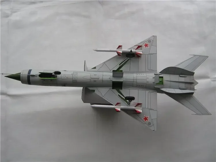 Detailed 3D Paper Model of MIG E-152 A 3 Detailed 3D Paper Model of MIG E-152 A - Image 3