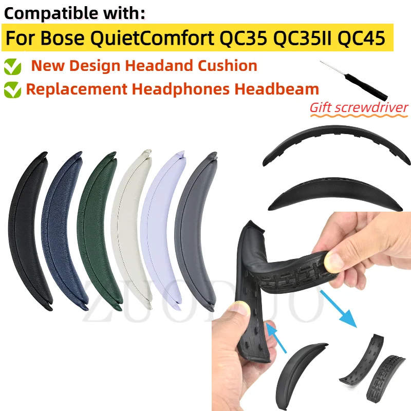 Bose QC Headband Cushion Replacement 125x25mm 3 Bose QC Headband Cushion Replacement 125x25mm - Image 3