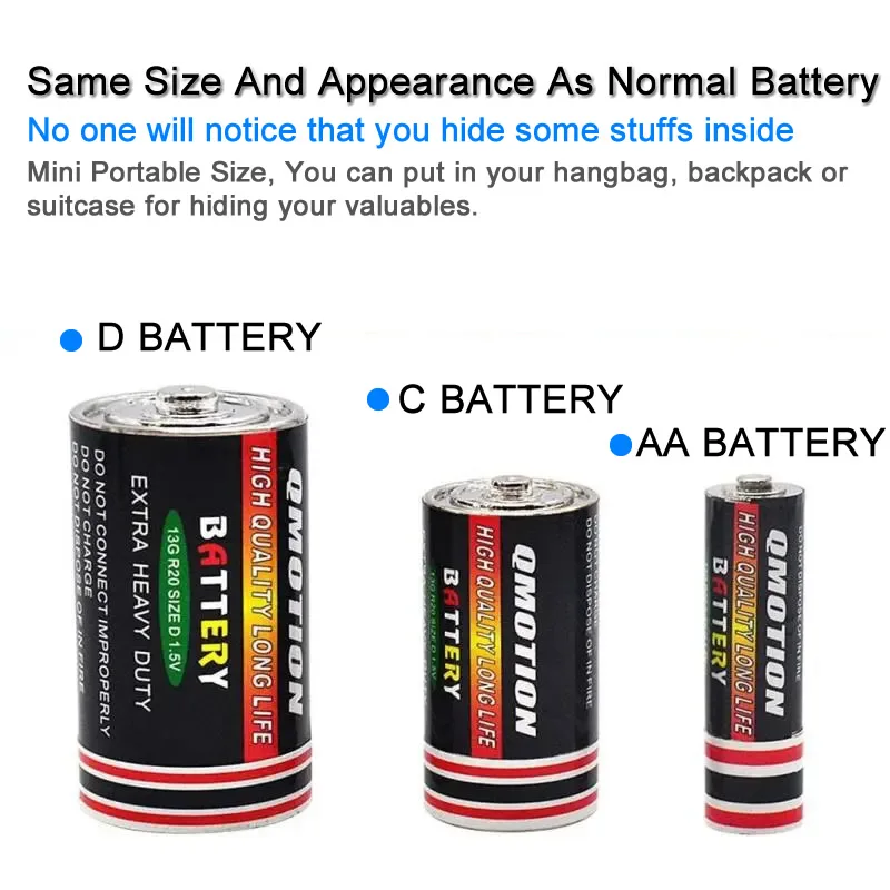 Realistic Battery-Shaped Hidden Storage Case 2 Realistic Battery-Shaped Hidden Storage Case - Image 2