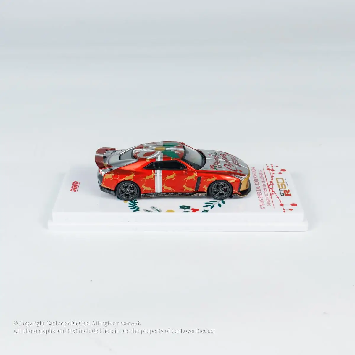 Nissan GT-R50 'MAS 2024 Christmas Model 1:64 5 Nissan GT-R50 'MAS 2024 Christmas Model 1:64 - Image 5