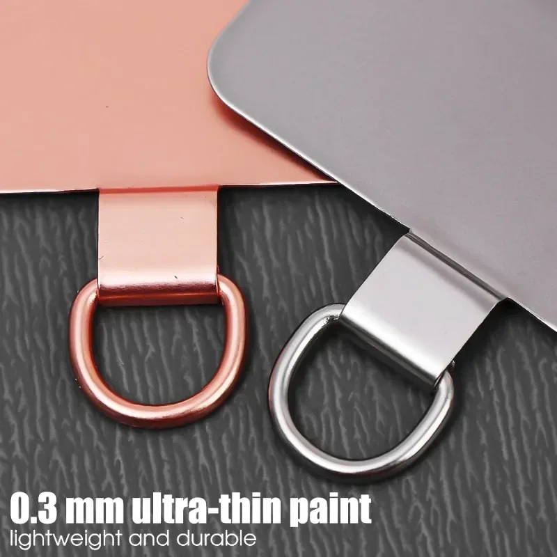 Stainless Steel Phone Tether Gasket with Anti-Loss Clips 5 Stainless Steel Phone Tether Gasket with Anti-Loss Clips - Image 5