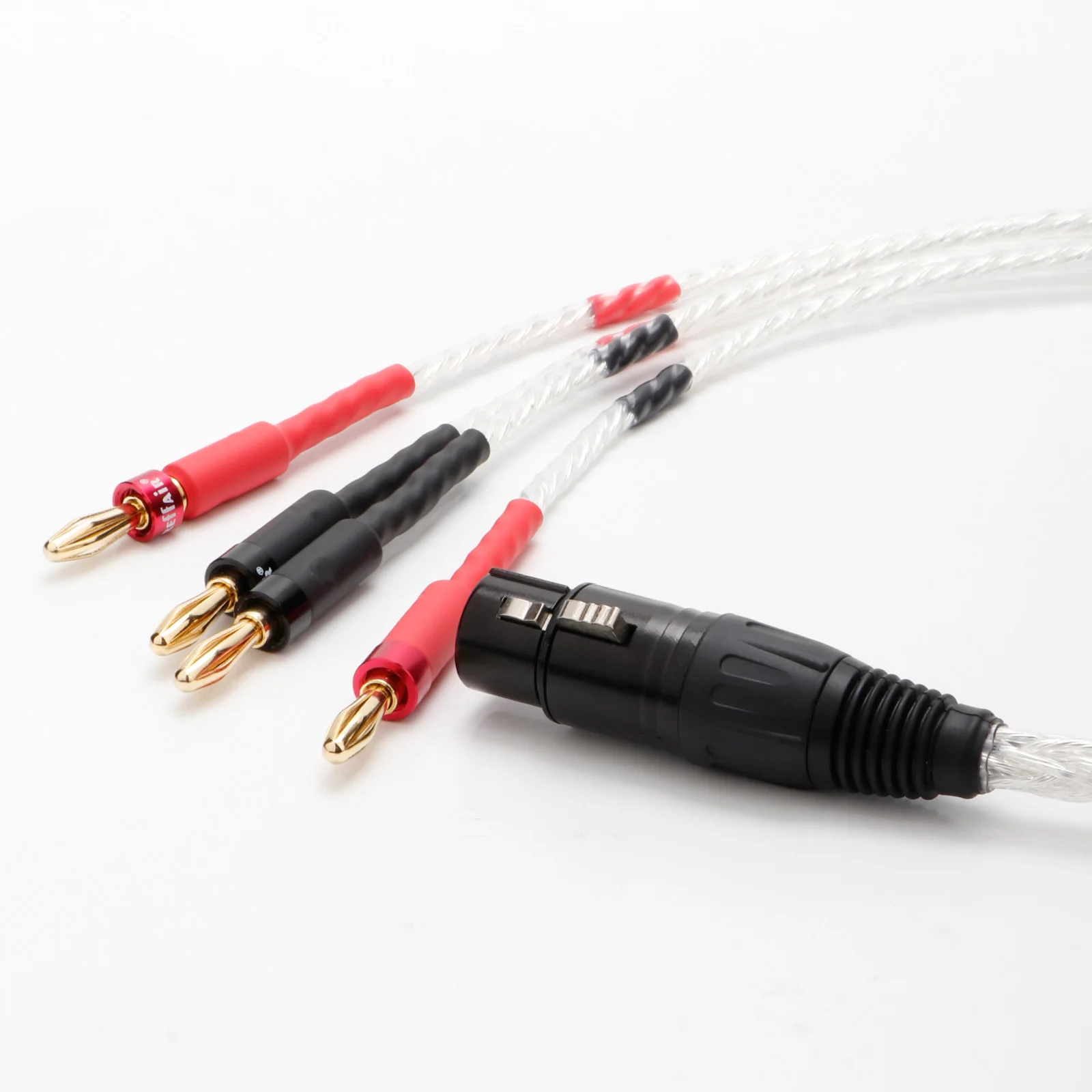 Premium XLR Female to 4 Banana Cable for Audio Systems 4 Premium XLR Female to 4 Banana Cable for Audio Systems - Image 4