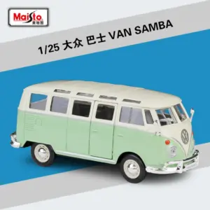 Maisto 1:24 Volkswagen T1 Bus Samba Model 8 S88267f911dba4d5395282b656c0d1c9eT