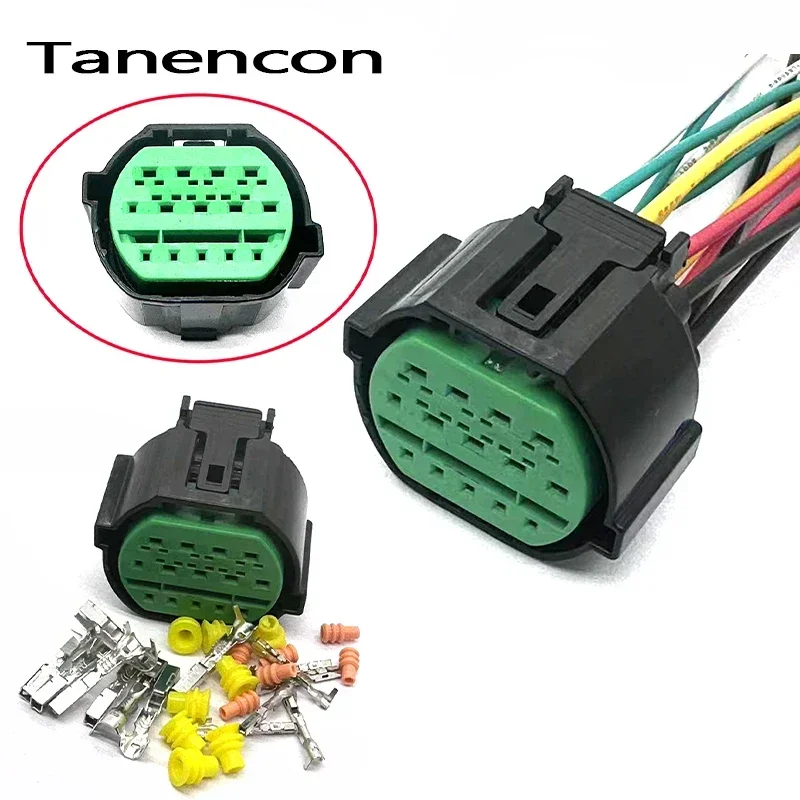 14 Pin Female Headlight Plug for KIA K2 K3 K5 2 14 Pin Female Headlight Plug for KIA K2 K3 K5 - Image 2