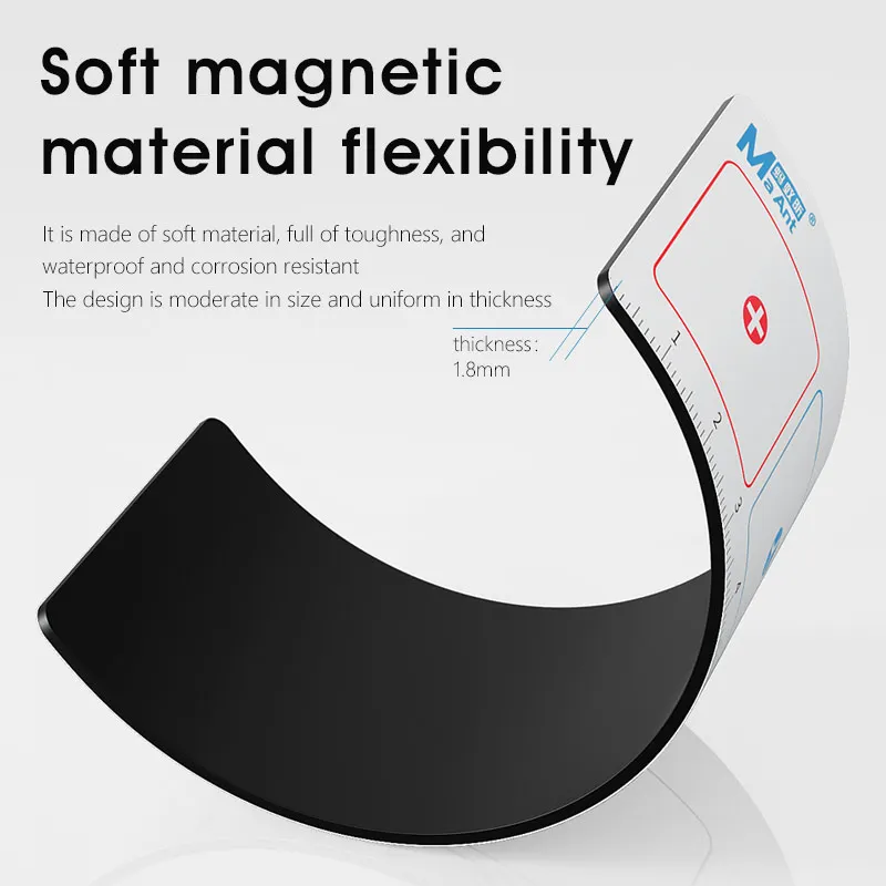 Magnetic Screw Storage Mat with Measuring Ruler 4 Magnetic Screw Storage Mat with Measuring Ruler - Image 4