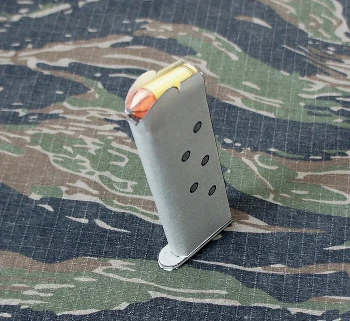 1911 Pistol 3D Paper Model Kit 3 1911 Pistol 3D Paper Model Kit - Image 3