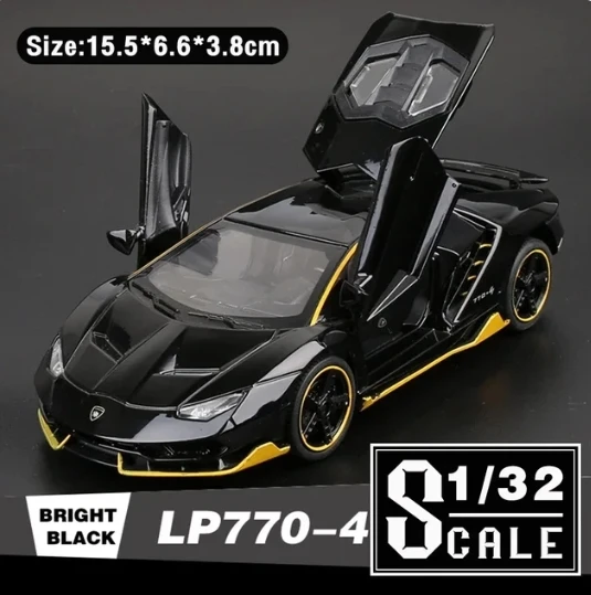 1:32 Alloy Diecast Car Model in Multiple Colors 6 1:32 Alloy Diecast Car Model in Multiple Colors - Image 6